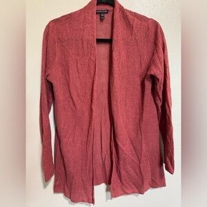 Eileen Fisher 100% organic Linen Cardigan